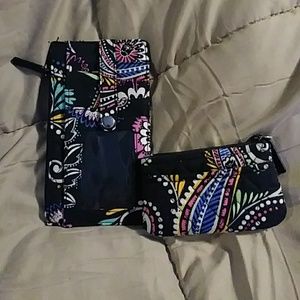 Vera Bradley coin purse and wallet